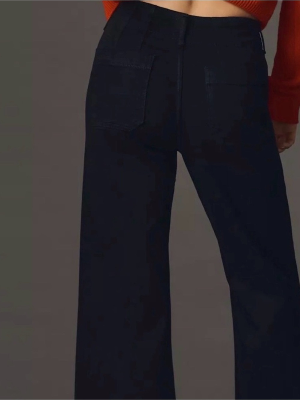 Anthropologie Maeve The Colette Crop High Rise Wide Leg Jeans - Picture 7 of 7